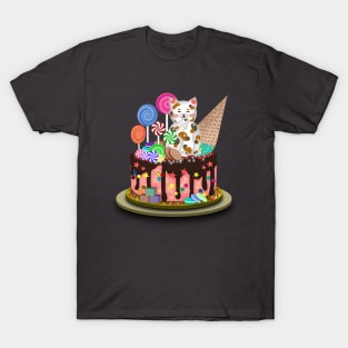 Birthday cake - Happy birthday for the loved one T-Shirt